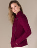 Carlow Trellis Jacket - Claret