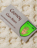 Cooney Clan Aran Throw - Label