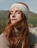 Supersoft Merino Crossover Headband - Natural White