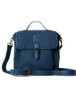 Kerry tweed Satchel Bag With Handle - Midnight Blue