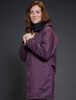 Trinity Ladies Waterproof 3/4 Coat - Blackberry