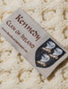 Kennedy Clan Aran Bed Runner - Label