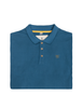 Pier Cotton Short Sleeve Polo Shirt - Petrol