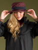 Donegal Waterproof Hat - Deep Claret