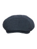 Donegal Tweed 8 Piece Panel Cap - Black Twill