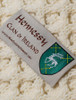 Hennessy Clan Aran Poncho - Label