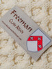 Freeman Clan Aran Poncho - Label