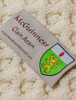 Mc Guinness Clan Aran Poncho - Label