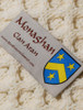 Monaghan Clan Aran Poncho - Label Detail