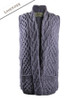 Cable Aran Waistcoat - Lavender