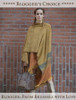 Blogger's Choice: Lambswool Celtic Ruana Wrap - From Brussels with Love - Gold