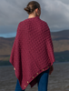 Super Soft Trellis Poncho - Jam