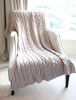 Super Soft Aran Throw - Classic Aran