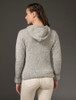 Wool Hoodie with Pouch Pocket - Grey