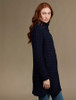 Trellis Aran Coat - Navy