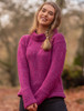 Ladies Wool Swing Tunic - Pink