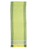 Extra Soft Celtic Motif Scarf - Lime Green