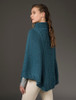 Super Soft Poncho Rib Neck - Teal