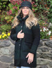 Emma Tweed Herringbone Coat - Donegal Blackwatch