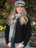 Ladies Wool Peaky Blinders Hat - Tara Grey