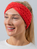 Supersoft Merino Crossover Headband - Coral