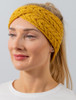 Supersoft Merino Crossover Headband - Yellow