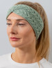 Supersoft Merino Crossover Headband - Seafoam Green