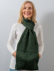 Pull Through Scarf  - Seaweed Green