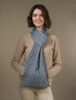 Pull Through Scarf - Ocean Grey