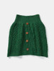 Aran Merino Mini Skirt - Kiwi