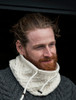 Men's Super Soft Trellis Snood Scarf 