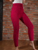 Wool Cashmere Aran Cable Leggings - Brambleberry