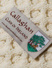 Callaghan Clan Aran Bed Runner - Label