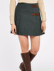 Ladies Blossom Tweed Skirt - Mist