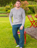 Men's Irish Flannel Lounge Pants - Green Blackwatch Tartan