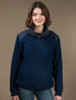 ‎Cowl Neck Aran Sweater