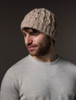M‎erino Wool Cabl‎e Knit Hat