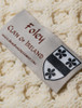 Foley Clan Aran Wrap- Label