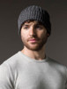 Men's Ribbed Super Soft Merino Wool Hat - Slate Grey
