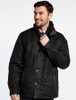 Carrickfergus Men's Waxed Jacket - Black