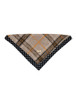 Irish Heritage Tartan Doggy Bandana - Camel