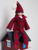 Christmas Elf Pyjama Set - Red Tartan