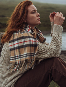 Merino Luxury Wool Scarf - Camel of Merrick