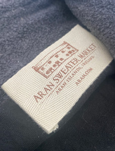 Windproof Aran Style Jacket - Nightshade