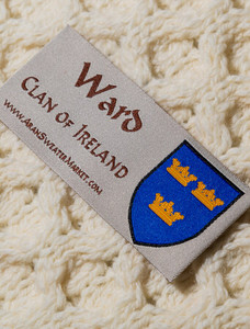 Ward Clan Sweater - Label - Natural White
