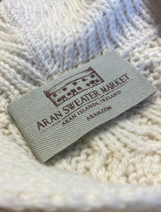 Aran Sweater Market Label - 