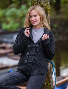 Shawl Neck Merino Cardigan [Free Express Shipping Offer]