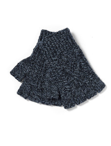 Fingerless Gloves - Charcoal