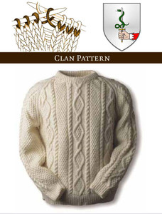 新品！LAULEN＊Aran Pattern Knit PDF Instant Digital Download Ladies Aran Cardigan Knitting Pattern