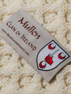 Mullen Clan Scarf - Label